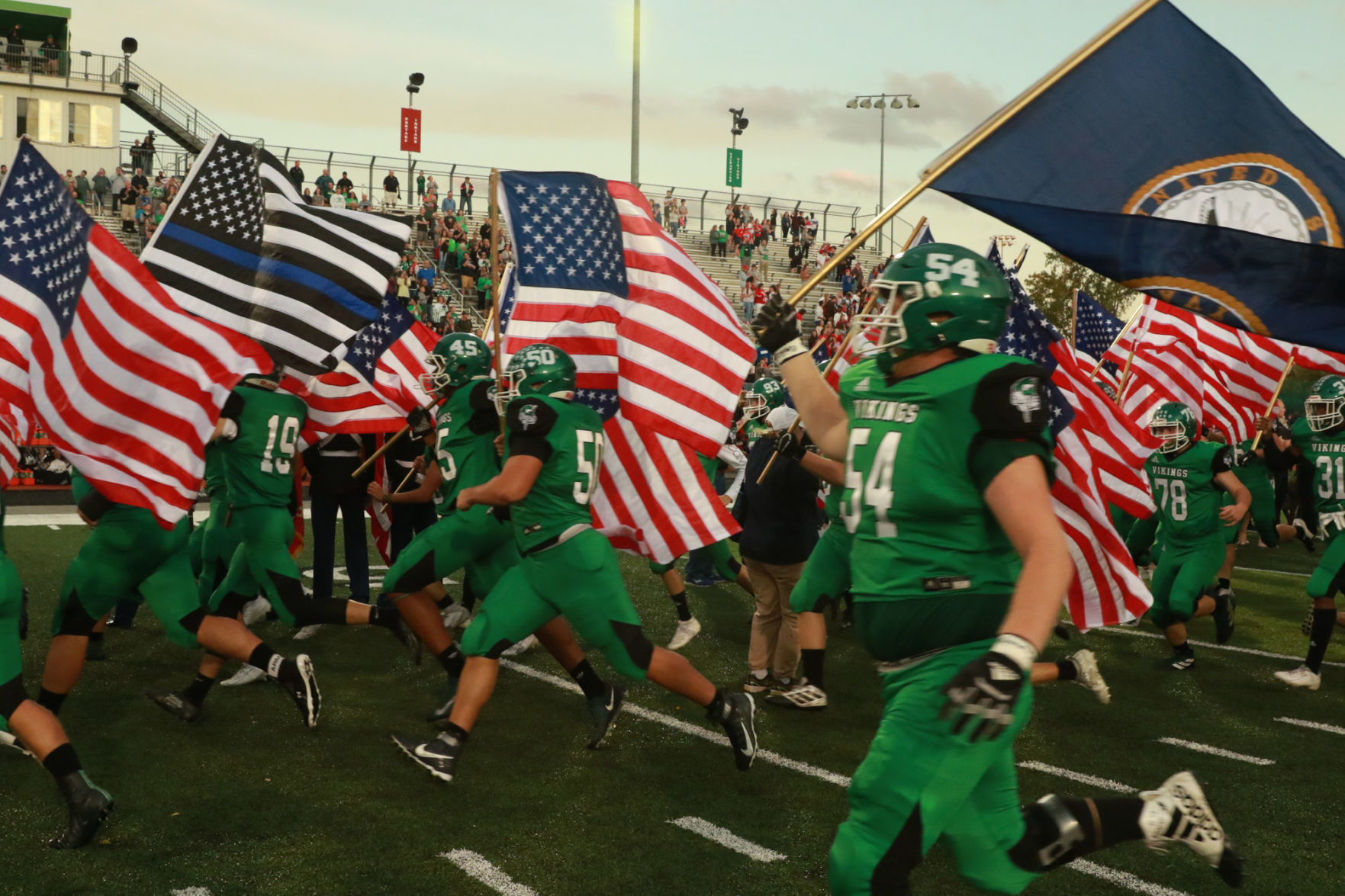 Patriot Night at Valparaiso High School